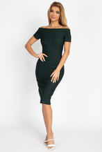 Load image into Gallery viewer, Off The Shoulder Bandage Dress