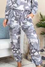 Load image into Gallery viewer, Camo Army Printed French Terry Casual Loungewear Joggers