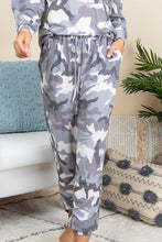 Load image into Gallery viewer, Camo Army Printed French Terry Casual Loungewear Joggers