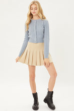 Load image into Gallery viewer, Buttoned Cable Knit Cardigan Long Sleeve Sweater