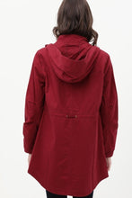 Load image into Gallery viewer, Long Line Hooded Utility Anorak Jacket Coat
