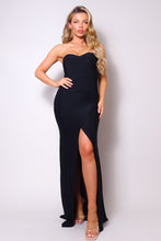 Load image into Gallery viewer, Strapless Sweetheart Maxi Dress