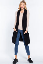 Load image into Gallery viewer, Sleeveless Long Sweater Vest