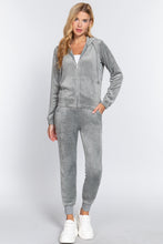 Load image into Gallery viewer, Faux Fur Jacket & Jogger Pants Set