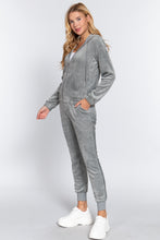 Load image into Gallery viewer, Faux Fur Jacket & Jogger Pants Set