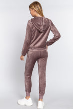 Load image into Gallery viewer, Faux Fur Jacket & Jogger Pants Set