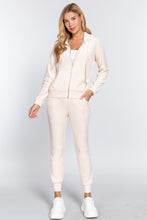 Load image into Gallery viewer, Faux Fur Jacket & Jogger Pants Set