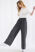Load image into Gallery viewer, Thira Stripe Wide Leg Pants