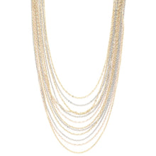 Load image into Gallery viewer, Multi-Chain Layered Necklace