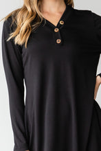 Load image into Gallery viewer, Long Sleeve T-shirt Mini Dress