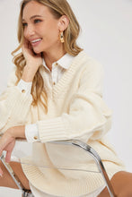 Load image into Gallery viewer, V Neck Oversized Sweater