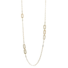 Load image into Gallery viewer, Beaded Link Stationary Necklace
