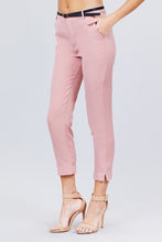 Load image into Gallery viewer, Classic Woven Pants W/belt
