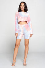 Load image into Gallery viewer, Tie Dye Short Set
