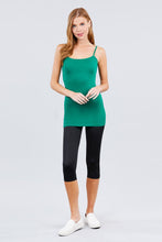 Load image into Gallery viewer, Basic Adjustable Spaghetti Strap Tunic Cami W/ Shelf Bra
