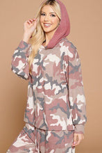 Load image into Gallery viewer, Army Camo French Terry Printed Hoodie
