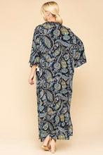Load image into Gallery viewer, Mix-printed Open Front Kimono With Side Slits
