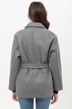 Load image into Gallery viewer, Fleece Belted Coat
