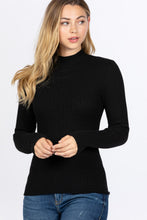 Load image into Gallery viewer, Mock Neck Viscose Sweater
