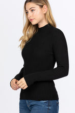 Load image into Gallery viewer, Mock Neck Viscose Sweater
