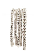 Load image into Gallery viewer, Metallic Balls Bead Stretch Multi Bracelet
