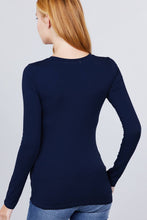 Load image into Gallery viewer, Cotton Jersey V-neck Top
