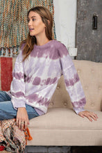 Load image into Gallery viewer, Ombre Dye Terry Knit Banded Bottom Pullover
