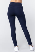 Load image into Gallery viewer, Waist Band Long Ponte Pants
