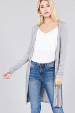 Load image into Gallery viewer, Side Slit Tunic Cardigan
