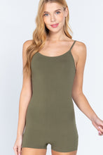 Load image into Gallery viewer, Cami Cotton Jersey Mini Romper
