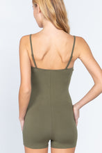 Load image into Gallery viewer, Cami Cotton Jersey Mini Romper
