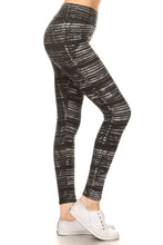 Load image into Gallery viewer, Yoga Style Banded Lined Multicolor Print, Full Length Leggings In A Slim Fitting Style With A Banded High Waist
