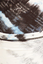 Load image into Gallery viewer, Yoga Style Banded Lined Tie Dye Printed Knit Legging With High Waist
