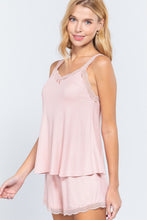 Load image into Gallery viewer, Thermal Flare Top/shorts Pajama Set
