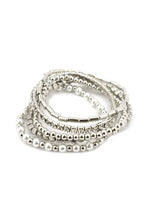Load image into Gallery viewer, Fashion Metal Pearl Bead Stretch Multi Bracelet
