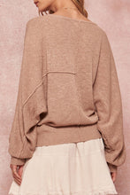 Load image into Gallery viewer, Solid Knit Round Neckline Sweater
