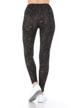 Load image into Gallery viewer, Yoga Style Banded Lined Multi Printed Knit Legging With High Waist
