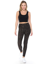 Load image into Gallery viewer, Yoga Style Banded Lined Multi Printed Knit Legging With High Waist
