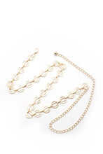 Load image into Gallery viewer, Circle Link Metal Chain Belt
