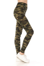 Load image into Gallery viewer, Long Yoga Style Banded Lined Tie Dye Printed Knit Legging With High Waist
