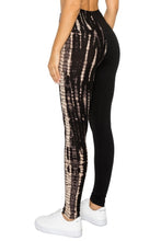 Load image into Gallery viewer, Spliced 5-inch Long Yoga Style Banded Lined Knit Legging With High Waist
