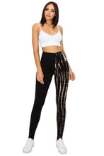 Load image into Gallery viewer, Spliced 5-inch Long Yoga Style Banded Lined Knit Legging With High Waist
