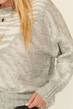 Load image into Gallery viewer, A Zebra Print Pullover Sweater
