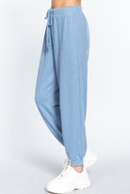Load image into Gallery viewer, Waist String Detail Hacci Long Pants
