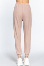Load image into Gallery viewer, Waist String Detail Hacci Long Pants
