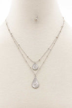 Load image into Gallery viewer, Layered Ball Bead Link Coin Charm Necklace
