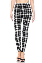 Load image into Gallery viewer, Multi Printed, High Waisted, Leggings With An Elasticized Waist Band.
