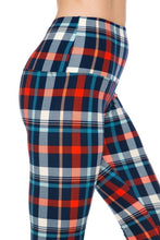Load image into Gallery viewer, Yoga Style Banded Lined Tie Dye Printed Knit Legging With High Waist.
