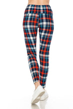 Load image into Gallery viewer, Yoga Style Banded Lined Tie Dye Printed Knit Legging With High Waist.
