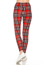 Load image into Gallery viewer, Long Yoga Style Banded Lined Tie Dye Printed Knit Legging With High Waist
